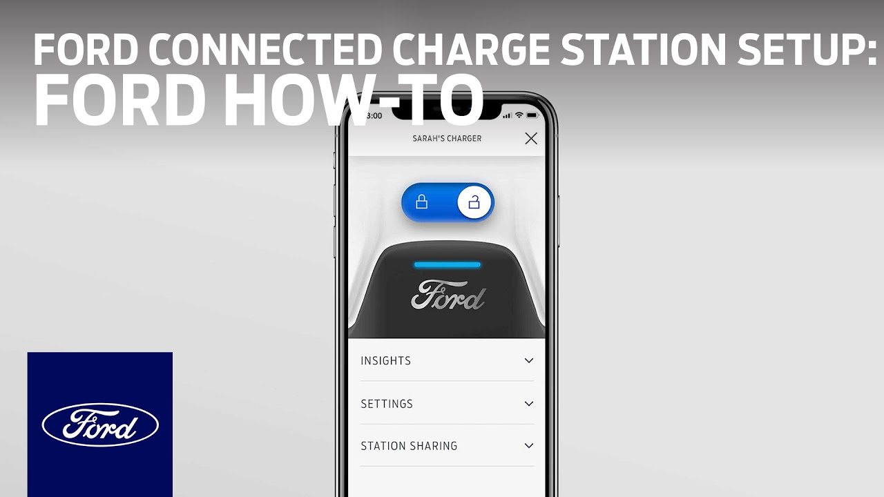 Mustang Mach-E: Ford Connected Charge Station Setup