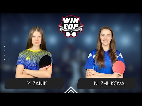08:45 Yulianna Zanik - Nadiia Zhukova West 2 WIN CUP 10.06.2024 | TABLE TENNIS WINCUP