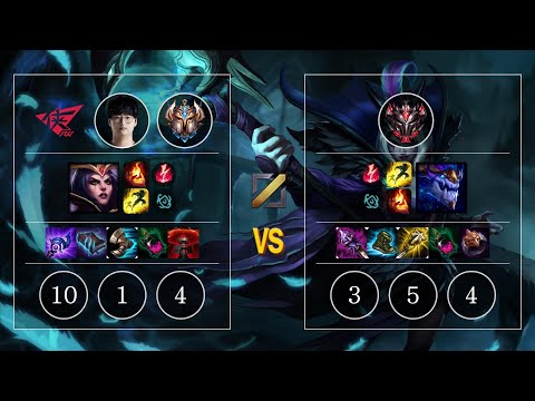 RW Ruby LeBlanc vs Aurelion Sol Mid - KR Challenger Patch 10.10