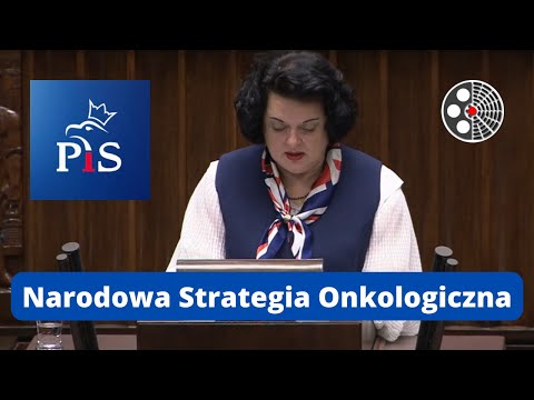 Barbara Dziuk o Narodowej Strategii Onkologicznej: sprawozdanie 2020