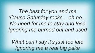 Liquido - Saturday Rocks Lyrics