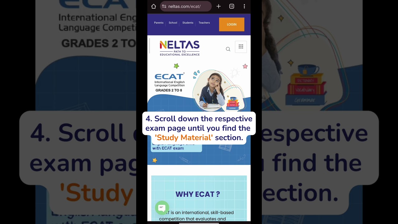 Here's how you can check NELTAS exam syllabus on the website: www.neltas.com #NELTAS #ExamSyllabus