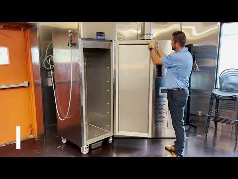 Replacing an Electrolux Professional Thawing Cabinet Door Gasket