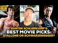 Gunter Schlierkamp Answers: Are Sylvester Stallone Movies Or Arnold Schwarzenegger Movies Best?