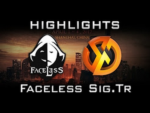 Faceless vs Signature Trust DAC 2017 SEA Highlights Dota 2   YouTube