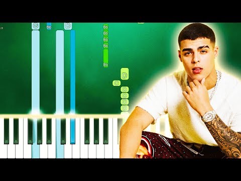 Lunay x Ozuna x Anuel AA Aventura - (Piano Tutorial Easy) By MUSICHELP