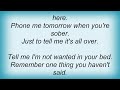 Arab Strap - Phone Me Tonight Lyrics