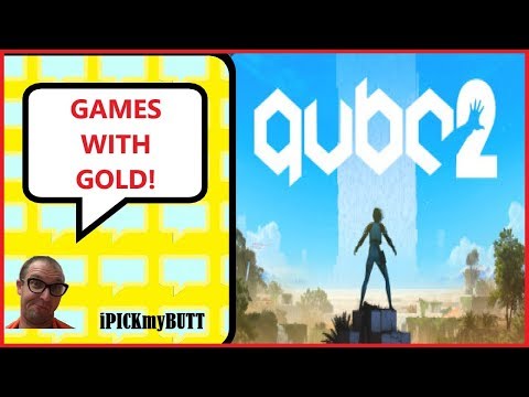 Q.U.B.E. 2 Live Stream - Xbox One Free Games with Gold Walk through Chapter 1-7