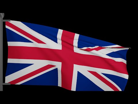 Flag of The United Kingdom 5 min Countdown