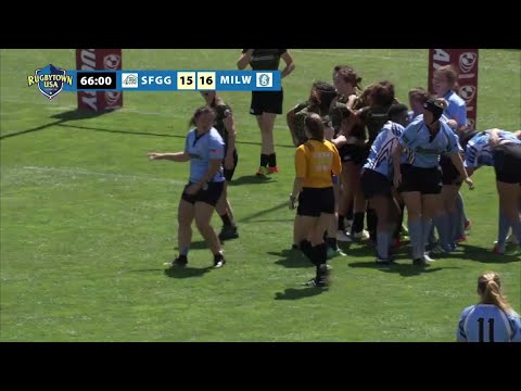 Scrum Through The 90 Degrees: SFGG vs MILWAUKEE SCYLLA Women's D2 Final June 2017