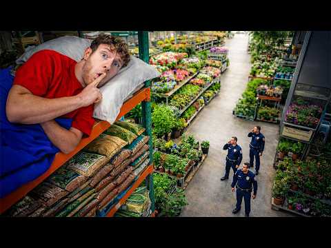 Surviving Overnight in a Garden Centre