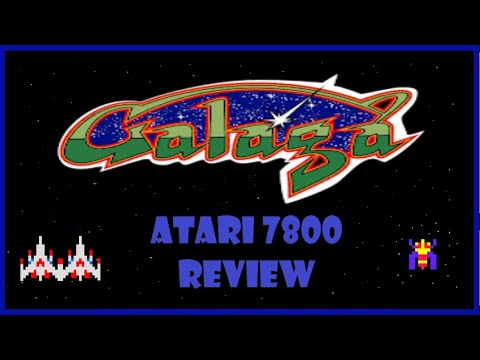 Galaga for Atari 7800 Review