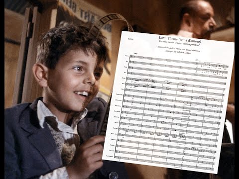 Love Theme from "Nuovo cinema paradiso" by Ennio/Andrea Morricone - Wind band SCORE
