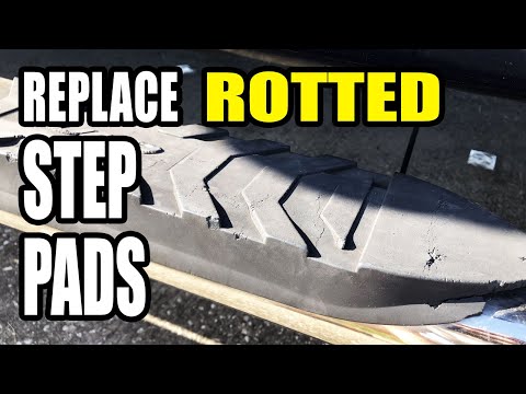 Replacing Lund Nerf Bar Step Pads - OEM Replacements