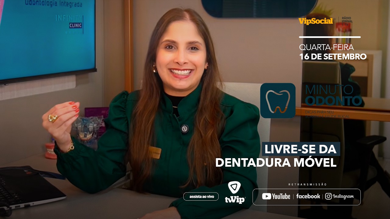 MINUTO ODONTO | Livre-se da dentadura móvel