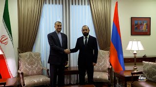 Meeting of Ministers of Foreign Affairs of Armenia and Iran and their joint press conference