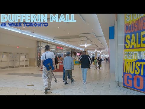 Inside Dufferin Mall (September 2021): 4K Slow Walk Toronto, Canada