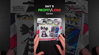 Day 5 : Profit/Loss series, Siderella Tripack 🔥 #pokemontcg #blackbolt #whiteflare