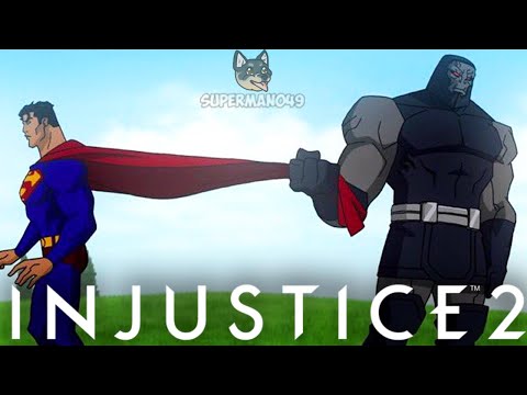 DARKSEID VS SUPERMAN! + SICK COMBOS - Injustice 2: "Darkseid" Gameplay