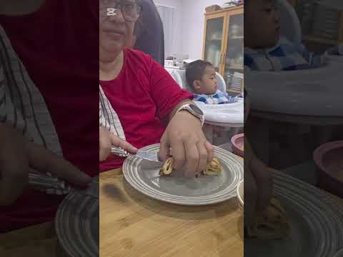 Panikeke mafolafola with cinnamon & sugar for breakfast. No Cooking tonight.