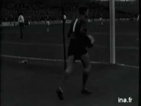 EURO-1964. Qualifiers. Quarter-finals. France - Hungary - 1:3. Full match.