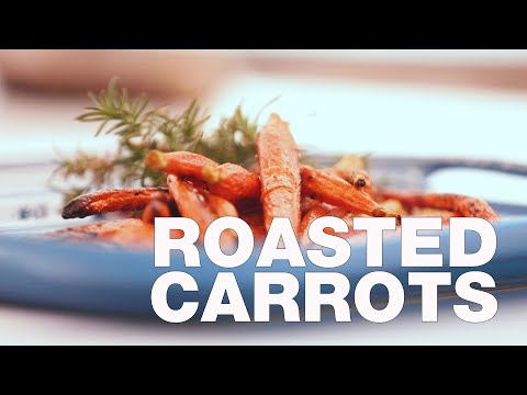 Easy Roasted Carrots Recipe | Carrots Side Dish Recipes Healthy | How to Roast Carrots in the Oven