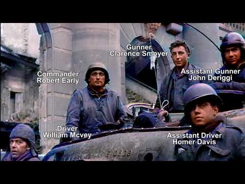 Caught on film, Panther and Pershing tanks go one on one. #ww2  #tank #amazing #warzone #cod