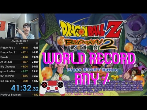 [WR] DBZ Budokai 2 Speedrun Any% 41:32 EMU