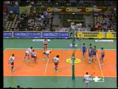 1991 CEV CL CSKA - CANNES semifinal set 2