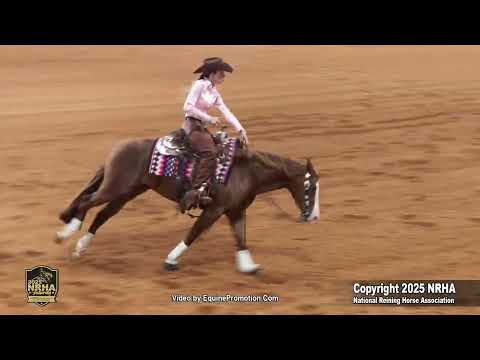 Nexttopguninstructor Maria Luiza Michelin Fagundes 2025 NRHA Non Pro Futurity Go 1, Section 1 - 221