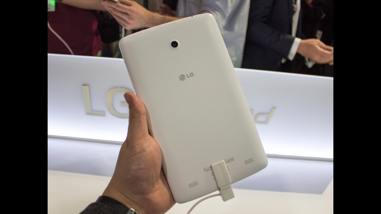 LG G Pad 7.0, 8.0 and 10.1 hands-on - YouTube