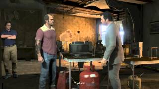 Grand Theft Auto 5 Walkthrough Part 97 - WE'RE GOING DOWN! | GTA 5 Walkthrough