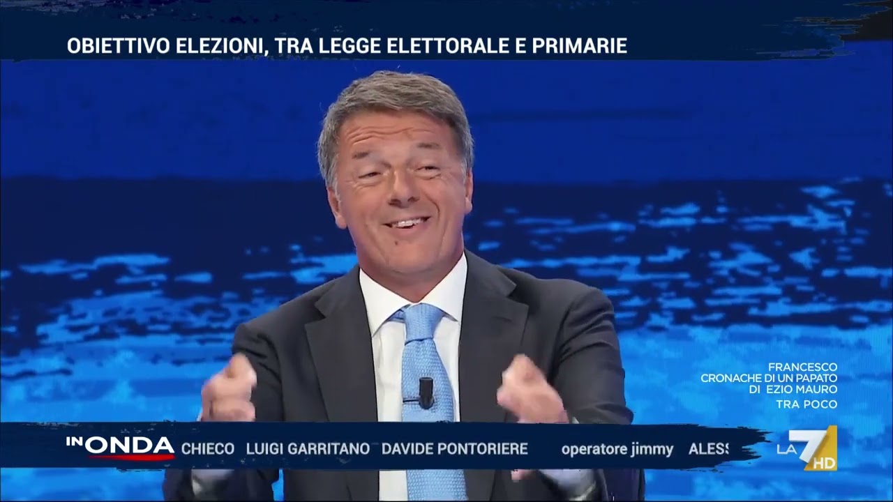 Matteo Renzi sulla legge elettorale: “Se cambiano la legge elettorale è perché hanno paura"