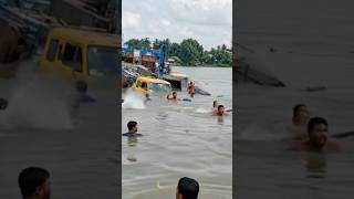 Massive Ferry Sinking With Vehicles! #Shorts #Viral #Disaster #Crazy #Accident