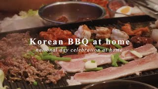 Cooking Vlog: KOREAN BBQ AT HOME! (beef bulgogi, gochujang pork belly, naengmyun, etc) | thatxxRin
