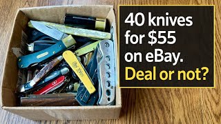 I Bought 40 Knives for $55 on eBay — Deal or Total Junk