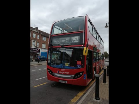 *100 SUBSCRIBER SPECIAL* Full Route Visual, 252 Collier Row - Hornchurch, Town Centre