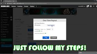 How To Donate Robux Without Group Funds Th Clip - 