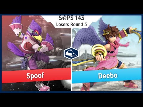 S@PS 143 Ultimate Singles - Spoof(Falco) vs Deebo(Pit) Losers R3