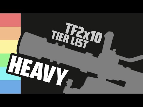 The Ultimate TF2x10 Heavy Tier List