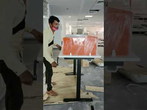 Manual Height Adjustable Table Stand