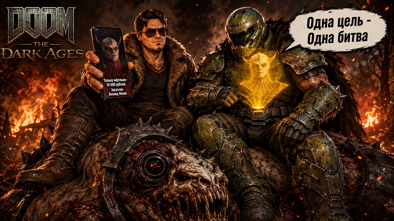 СТРИМ С ЧИПАЕМ#565 - DOOM: THE DARK AGES (ВСПОМИНАЕМ ПЕРЕД DLC, ХАРД, 100%) - ЧАСТЬ #4