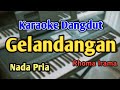 GELANDANGAN KARAOKE NADA PRIA Rhoma Irama Audio HQ Live Keyboard
