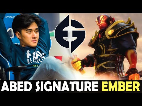 ABED TOYING ENEMY USING HIS SIGNATURE EMBER | DOTA 2 Gameplay