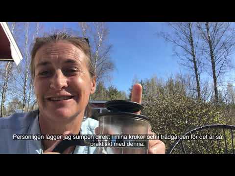 Jenny från bokashi.se - Del 6 - Bokashi och kaffesump.