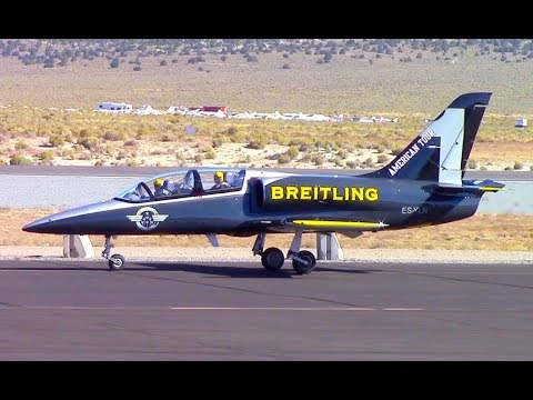 Breitling Jet Team taxiing at the National Championship Reno Air Races 2015