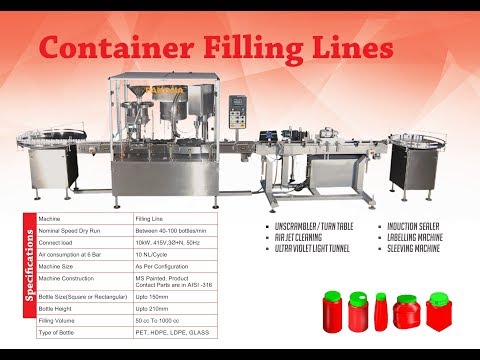 Container Filling Lines