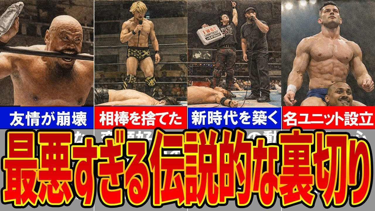 【最悪】みんなが絶叫した伝説的な裏切り４選【ゆっくり解説】