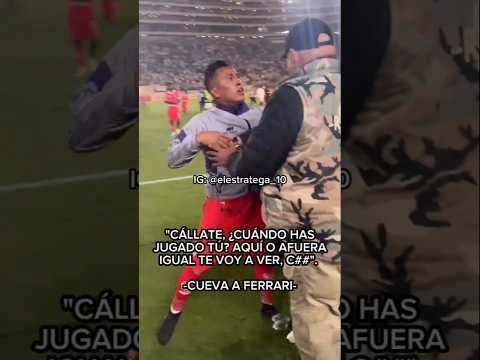 🔥 CUEVA ALMOST HITS FERRARI. #christiancueva #cueva #universitysports #cienciano #ferrari