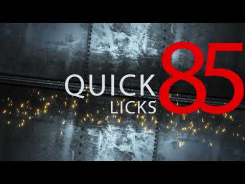 Quick Licks #85 - 5 Notes Per String Tapping Made Easy